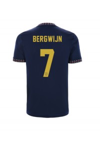 Fotbalové Dres Ajax Steven Bergwijn #7 Venkovní Oblečení 2022-23 Krátký Rukáv